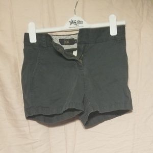 J.Crew balck chino shorts 5in inseam